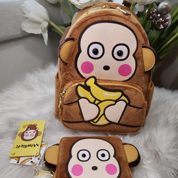 Loungefly | Bags | Set Of 2 Sanrio Monkichi Cosplay Mini 